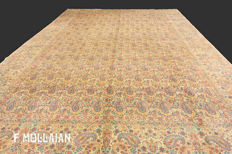 Large Kerman Fine Persian Carpet n°:35292947